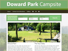 Tablet Screenshot of dowardpark.co.uk